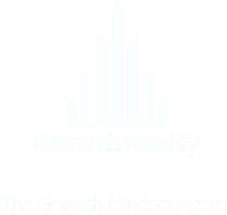 Growth Realty white logo